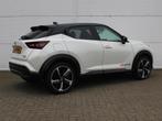 Nissan Juke 1.6 Hybrid N-Design / Navigatie + Apple Carplay/, Wit, Origineel Nederlands, Bedrijf, Hybride Elektrisch/Benzine