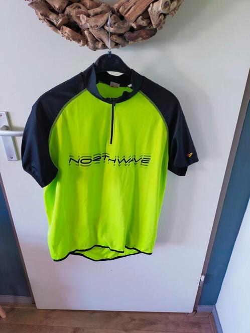 Wielrenners tshirt fiets top maat xl nortwave, Fietsen en Brommers, Fietsaccessoires | Fietskleding, Zo goed als nieuw, Heren