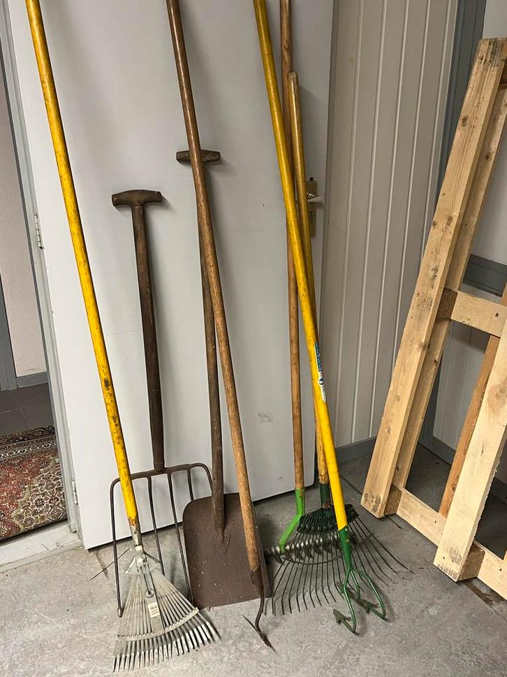 Tuin gereedschap set, Tuin en Terras, Hand-tuingereedschap, Gebruikt, Hark, Ophalen