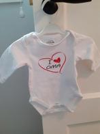 Prénatal romper / rompertje met tekst I love oma maat 50/56, Nacht- of Onderkleding, Jongetje of Meisje, Ophalen of Verzenden