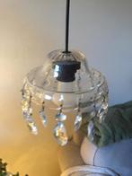 Oud hanglampje van kristal glas., Ophalen of Verzenden, Zo goed als nieuw, Glas, Minder dan 50 cm