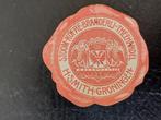Sluitzegel Koffie Branderij Theehandel H. Smith Groningen, Verzamelen, Verzenden, Gebruikt