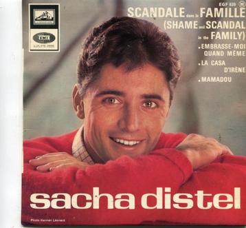 SACHA DISTEL  -  EP:  Scandale dans la familie beschikbaar voor biedingen