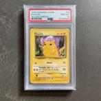Pokémon #58 Pikachu Base Unlimited PSA 10, Ophalen of Verzenden, Nieuw, Losse kaart