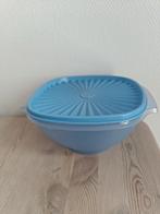Vintage tupperware bak, Ophalen of Verzenden, Gebruikt, Blauw, Bak of Kom