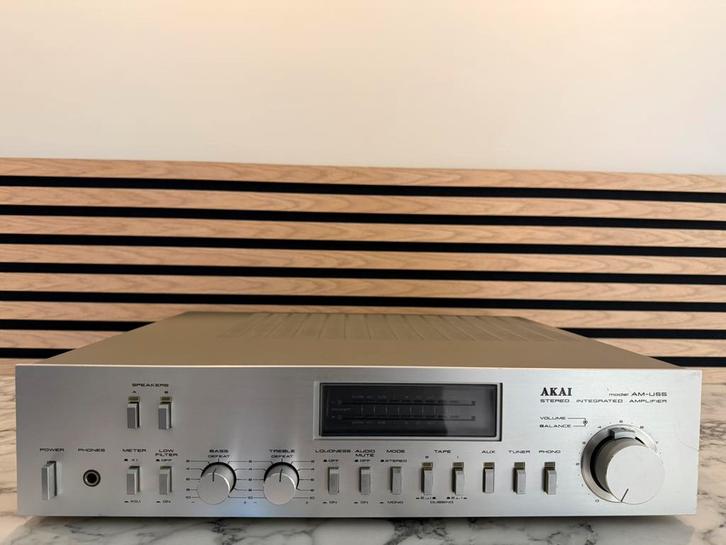 Akai AM-U55, zeer nette staat, met garantie, Audio, Tv en Foto, Versterkers en Receivers, Zo goed als nieuw, Stereo, Overige merken