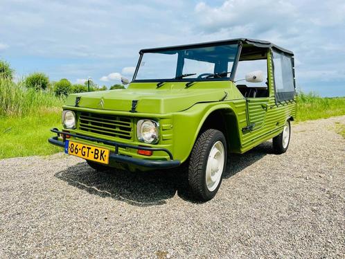 Mehari 4 pers. vert montana 01-1983 111.529 km, Auto's, Oldtimers, Bedrijf, Te koop, Citroën, Benzine, Cabriolet, Handgeschakeld