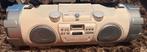 JVC RV-NB20W BoomBlaster met Gitaar aansluiting, Audio, Tv en Foto, Radio's, Ophalen, Zo goed als nieuw, Radio, Met cd-speler