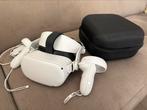 Meta Quest 2 incl tas en stevige headset- 64 gB, Spelcomputers en Games, Virtual Reality, Ophalen of Verzenden, Zo goed als nieuw