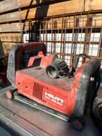 Hilti Freesmachine, Ophalen, Gebruikt