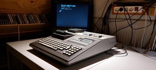Mooie goedwerkende Philips P2000T/38, Computers en Software, Vintage Computers, Ophalen