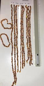 Amber Barnsteen Edelsteen Natuurstenen Kettingen, armbanden, Ophalen of Verzenden, Nieuw
