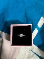 Hartje pandora ring maat 52, Ophalen of Verzenden, Dame, Zilver, Kleiner dan 17