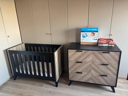 Interbaby Lancaster Ledikant, Commode, Aerosleep & Matras, Kinderen en Baby's, Kinderkamer | Commodes en Kasten, Zo goed als nieuw