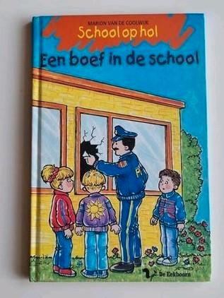 Marion van de Coolwijk - Een boef in de school, Boeken, Kinderboeken | Jeugd | onder 10 jaar, Zo goed als nieuw, Ophalen of Verzenden