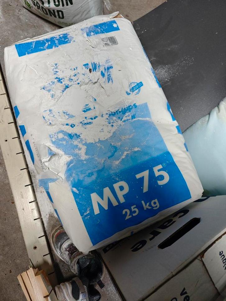 Knauf MP75 - 2 zakken, Doe-het-zelf en Verbouw, Metselstenen, Gebruikt, Overige typen, Ophalen
