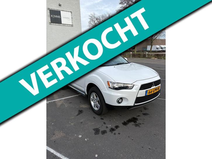 Mitsubishi Outlander 2.0 Intro Edition, Auto's, Mitsubishi, Bedrijf, Te koop, Outlander, ABS, Airbags, Airconditioning, Centrale vergrendeling
