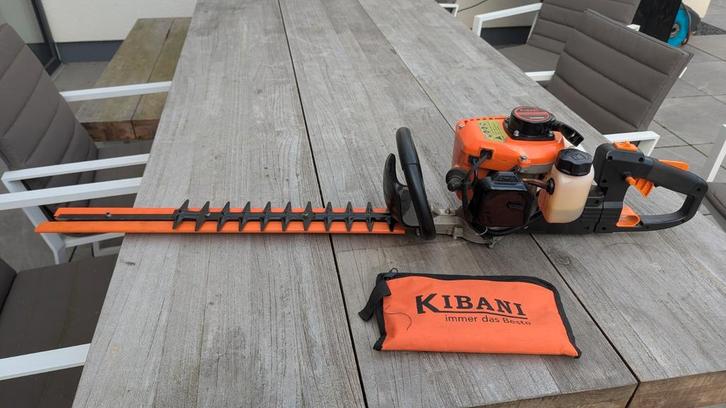 Kibani Heggenschaar 22.5cc, Tuin en Terras, Heggenscharen, Gebruikt, Benzine, Ophalen