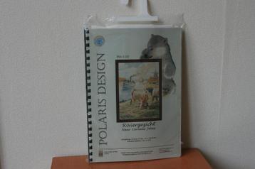 Borduurpakket Riviergezicht (Polaris Design) beschikbaar voor biedingen