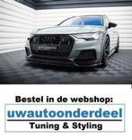 Maxton Design Spoiler Splitter Lip Geschikt Voor Audi A6 C8, Auto diversen, Wieldoppen, Verzenden, Nieuw