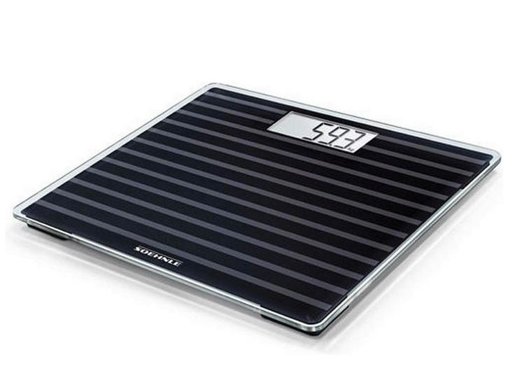 ZGAN! Soehnle - Personenweegschaal - Zwart/grijs €12,99, Doe-het-zelf en Verbouw, Weegschalen, Zo goed als nieuw, Vloerweegschaal