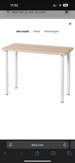IKEA Tafel met Verstelbare Poten - Zo Goed Als Nieuw!, Huis en Inrichting, Ophalen, 100 tot 150 cm, 50 tot 100 cm, Zo goed als nieuw