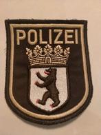 Duitsland Polizei Berlijn patch, Verzamelen, Verzenden, Overige soorten, Duitsland, Embleem of Badge