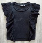 Zwart spencer vestje hesje bolero maat 122 128, Kinderen en Baby's, Europe Kids, Meisje, Trui of Vest, Ophalen of Verzenden