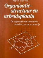 Organisatiestructuur en Arbeidsplaats - J. In't Veld, Ophalen of Verzenden, Zo goed als nieuw, Management