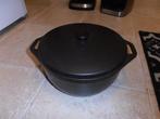 Gietijzer braadpan pan koekenpan, Ophalen, Gietijzer, Zo goed als nieuw, Keramische plaat