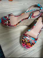 Sandalen met hoge hak, kleurrijk, Overige kleuren, Nieuw, Sandalen of Muiltjes, Ophalen of Verzenden