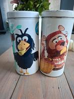 Vintage Blikken Fabeltjeskrant opdruk Bolletje 1969, Antiek en Kunst, Ophalen of Verzenden