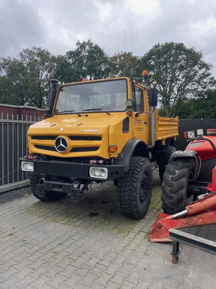 Unimog U1850 uit 1992, Auto's, Mercedes-Benz, Particulier, Overige modellen, 4x4, Diesel, Overige carrosserieën, Handgeschakeld