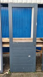 Hardhouten buitendeur schuurdeur deur linksdraaiend ( 234 ), Doe-het-zelf en Verbouw, 215 cm of meer, 80 tot 100 cm, Gebruikt
