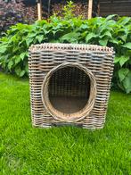 Mooie honden of katten hocker rattan van happy house, Dieren en Toebehoren, Ophalen, Gebruikt, Riet