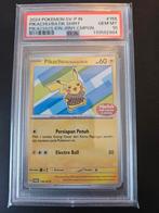 Pikachu Berkemeja Batik 155/SV-p PSA 10, Ophalen of Verzenden, Zo goed als nieuw, Losse kaart