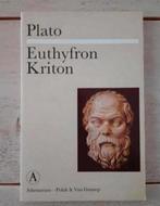 Plato - Euthyfron Kriton, Ophalen of Verzenden, Zo goed als nieuw, Plato