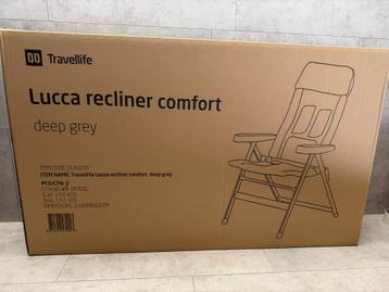 TravelLife Lucca meer standen campingstoel - NIEUW - C1283 beschikbaar voor biedingen