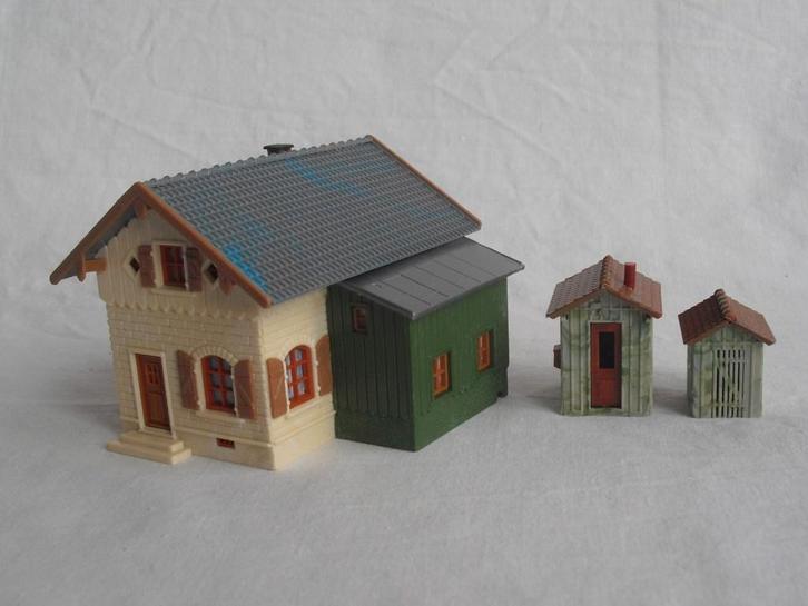 Faller Baanwachtershuisjes, Hobby en Vrije tijd, Modeltreinen | H0, Nieuw, Brug, Tunnel of Gebouw, Gelijkstroom of Wisselstroom