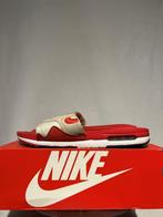 Maat 46 - Nike Air Max 1 Slide Slipper White University Red