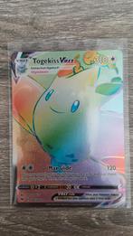 Togekiss Vmax rainbow (VIV191), Hobby en Vrije tijd, Verzamelkaartspellen | Pokémon, Ophalen of Verzenden, Zo goed als nieuw, Losse kaart