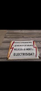 Emaille bord, Ophalen of Verzenden