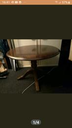 ronde tafel, Ophalen, Gebruikt, Rond, Hout