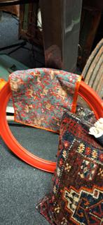 Vintage spiegel en kerstloper, Ophalen