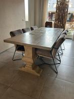 Prachtige Kloostertafel 100x240 - Opknapper, Huis en Inrichting, Tafels | Eettafels, Ophalen, Gebruikt, 100 tot 150 cm, 200 cm of meer