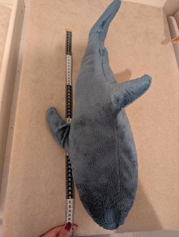 Verzwaarde knuffel haai 55 cm 2kg nieuw verzwaringsknuffel beschikbaar voor biedingen