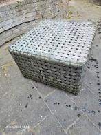 Hocker.met glasplaat, Tuin en Terras, Ophalen, Zo goed als nieuw