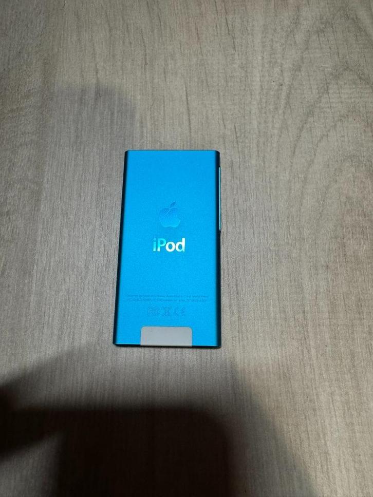 Ipod nano 7 gen 16GB blauw, Audio, Tv en Foto, Mp3-spelers | Apple iPod, Zo goed als nieuw, Nano, 10 tot 20 GB, Blauw, Met radio