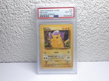 Pokemon Pikachu Base II 2000 Yellow Cheeks PSA 10 Gem Mint