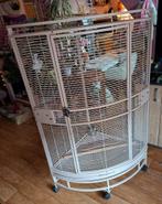 Strong Nadia hoekkooi, Dieren en Toebehoren, Ophalen, Zo goed als nieuw, Metaal, Vogelkooi